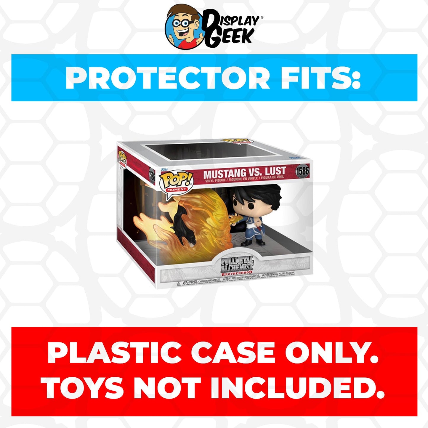Pop Protector for Mustang vs Lust #1586 Funko Pop Moment