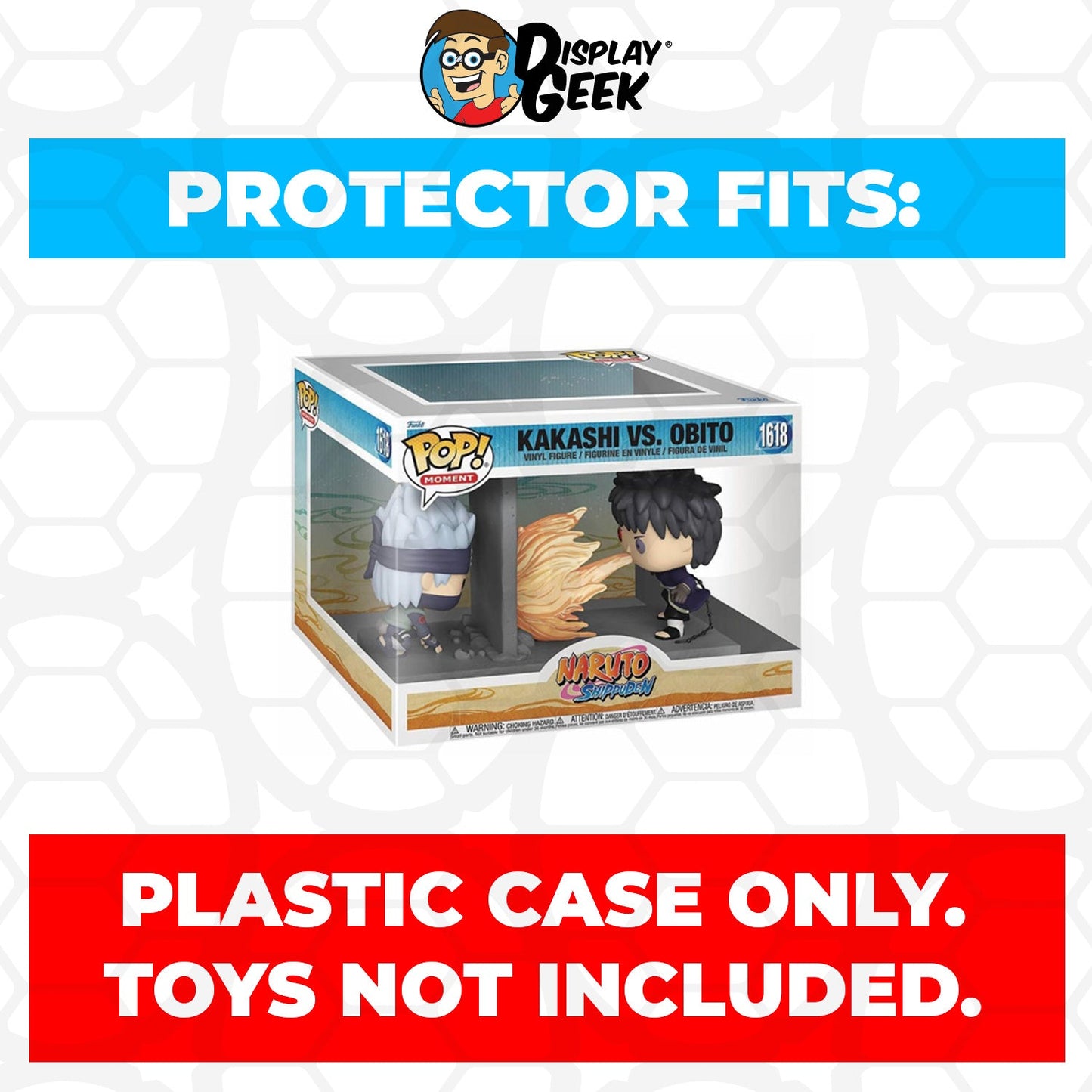 Pop Protector for Kakashi vs Obito #1618 Funko Pop Moment