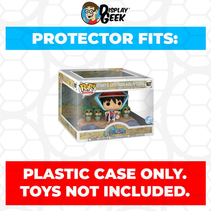 Pop Protector for Monkey D. Luffy Trains Kung Fu Dugong #1637 Funko Pop Moment