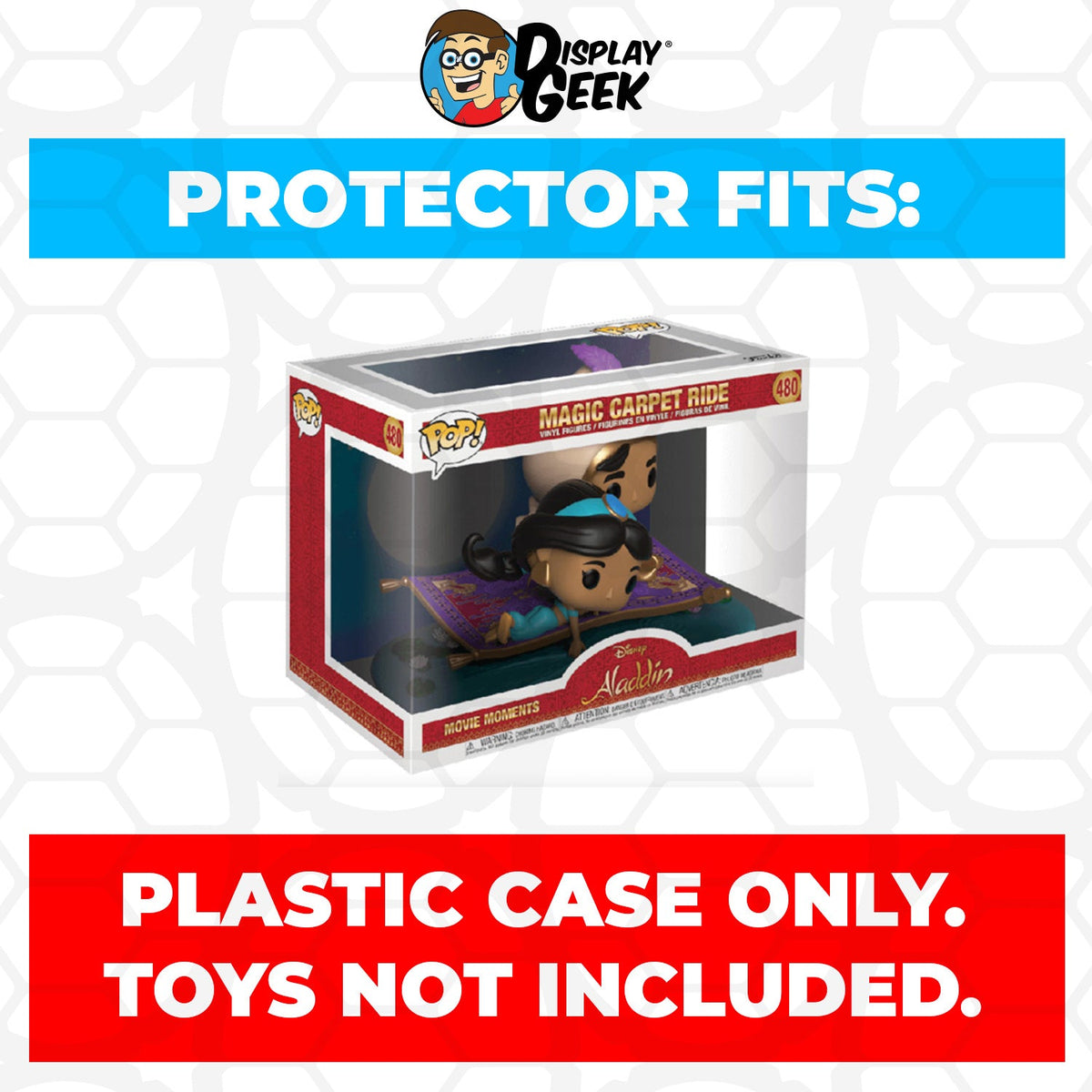 Pop Protector for Funko Pop Movie Moments Jafar as the Serpent #554 Box