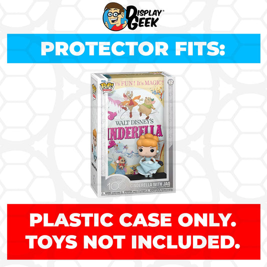 Pop Protector for Cinderella with Jaq #12 Funko Pop Movie Posters