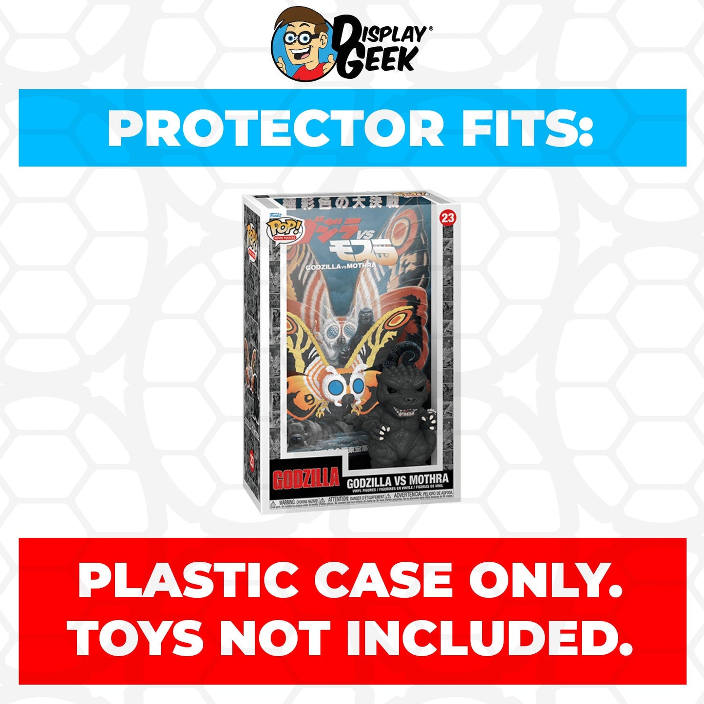 Pop Protector for Godzilla vs Mothra #23 Funko Pop Movie Posters