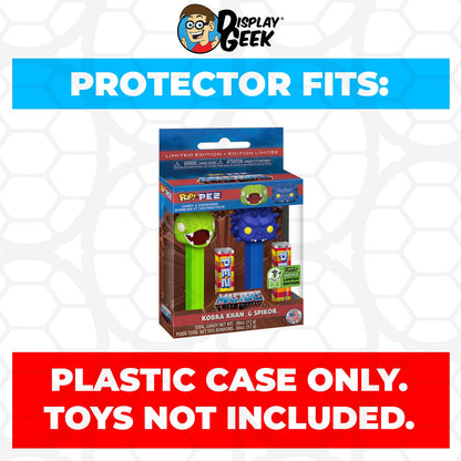 Pop Protector for Pop PEZ 2 Pack Kobra Khan & Spikor