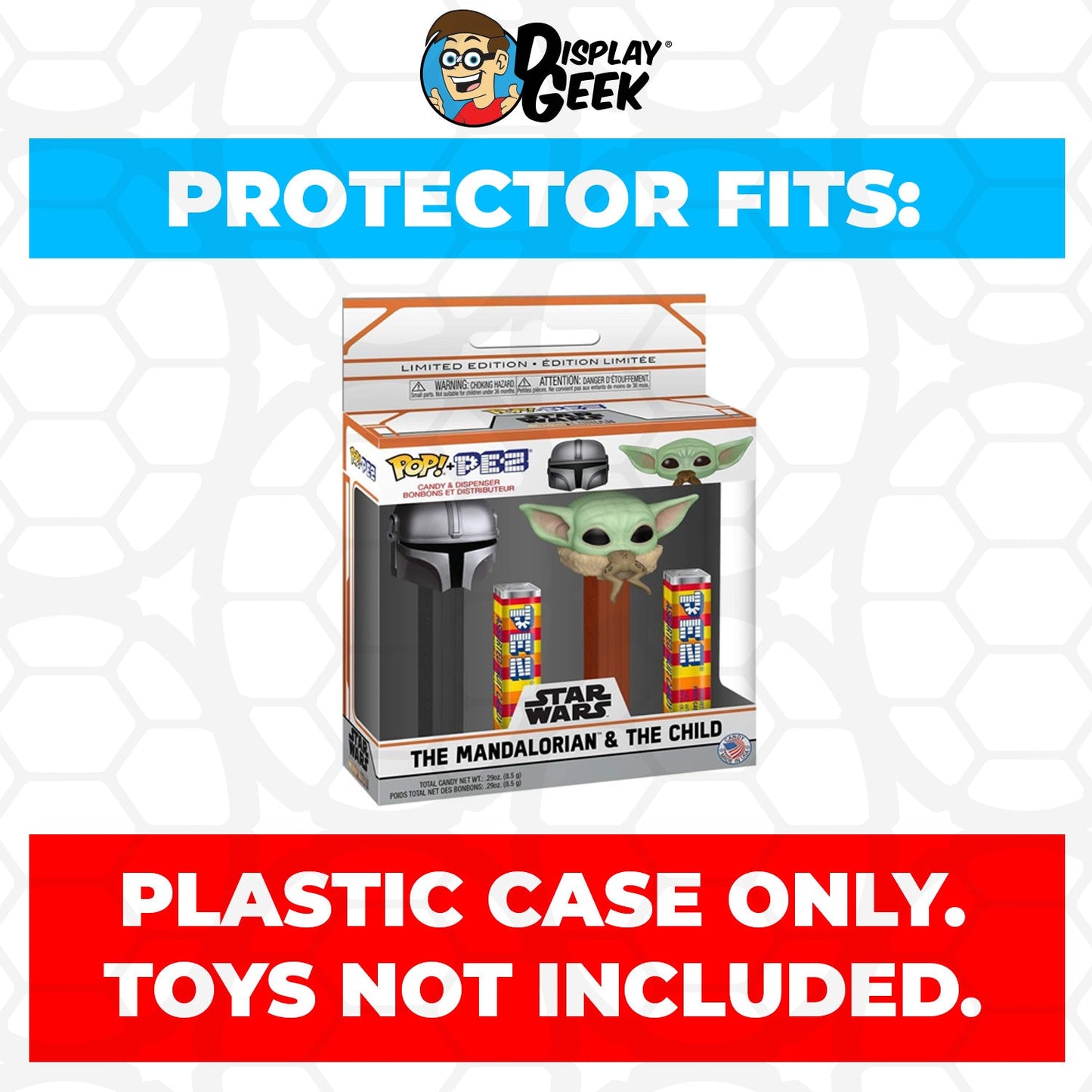 Pop Protector for Pop PEZ 2 Pack The Mandalorian & The Child