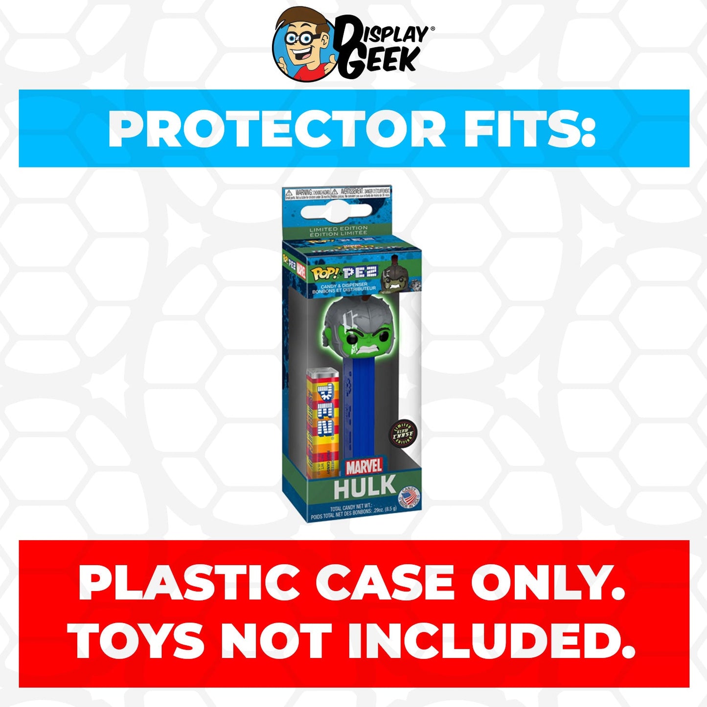Pop Protector for Pop PEZ Hulk Ragnarok Glow Chase