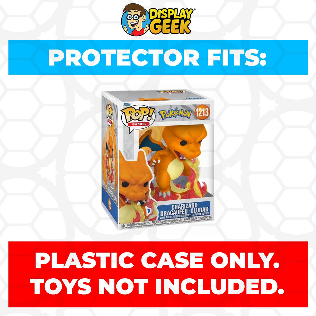 Pop Protector for Funko Pop Premium Charizard #1213 Box