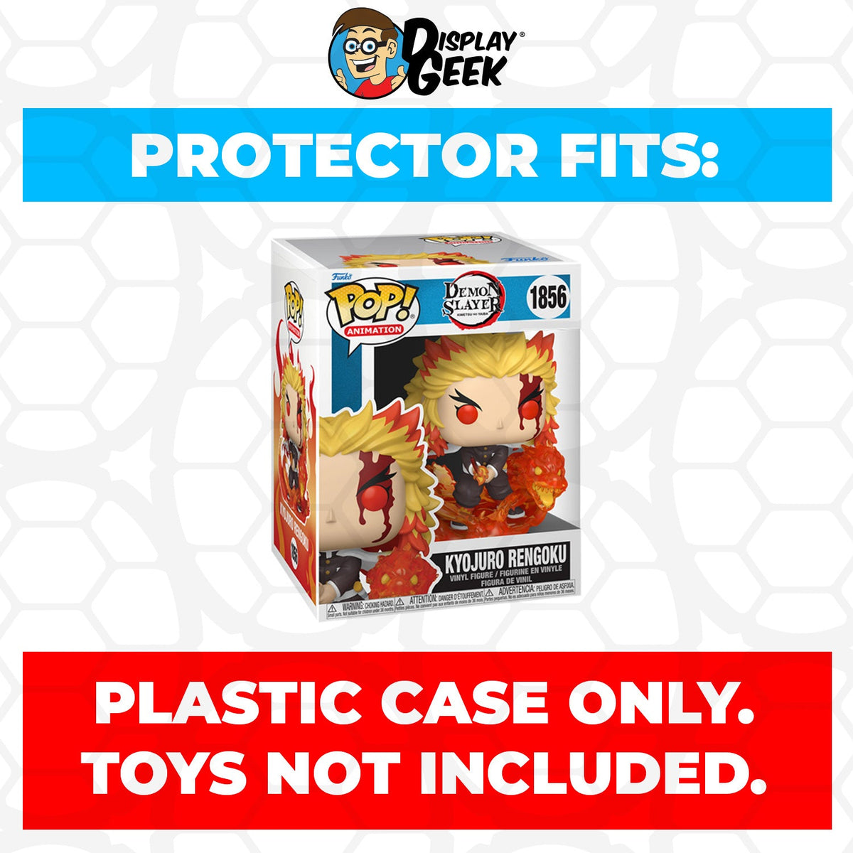 Pop Protector for Funko Pop Premium Zenitsu Agatsuma Chase GITD #2502 Box