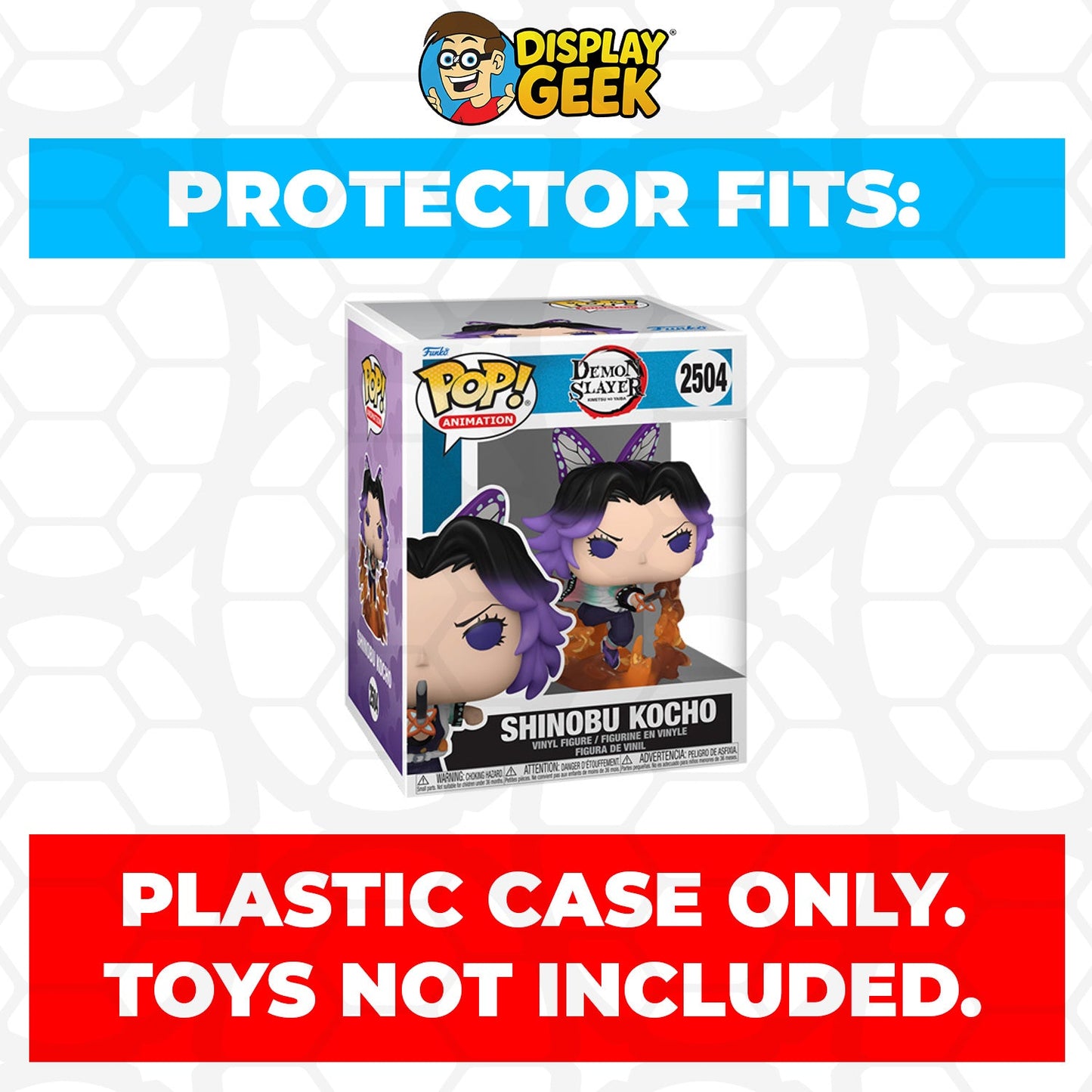 Pop Protector for Funko Pop Premium Shinobu Kocho #2504 Box