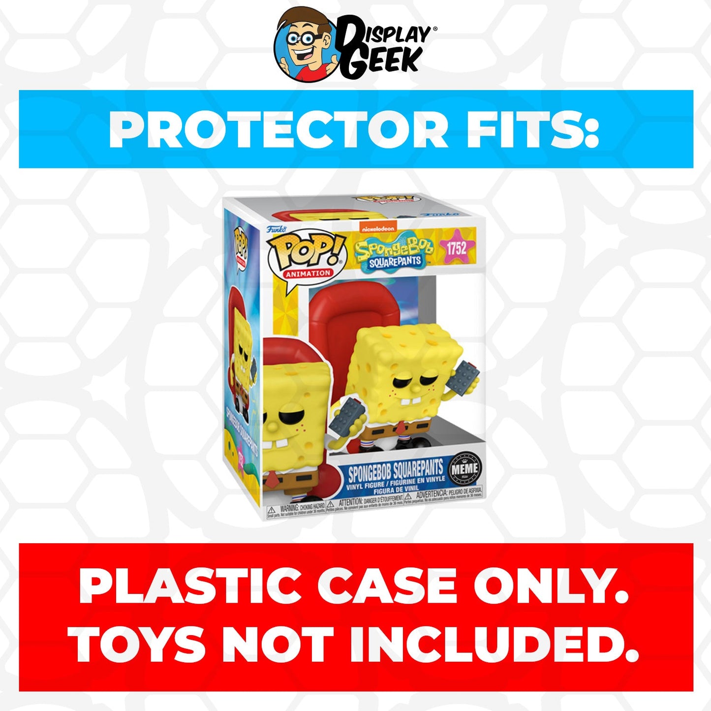 Pop Protector for Spongebob Cleaning SDCC #2001 Funko Pop Premium