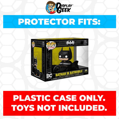 Pop Protector for Batman in Batmobile 1989 #522 Funko Pop Rides Deluxe