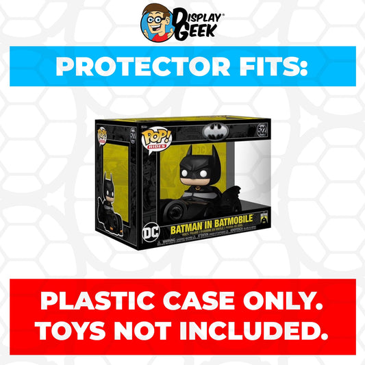 Pop Protector for Batman in Batmobile 1989 #522 Funko Pop Rides Deluxe