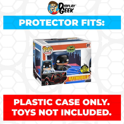 Pop Protector for Batmobile Blue NYCC #01 Funko Pop Rides