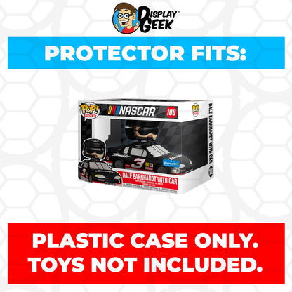 Pop Protector for Dale Earnhardt with Car #100 Funko Pop Rides