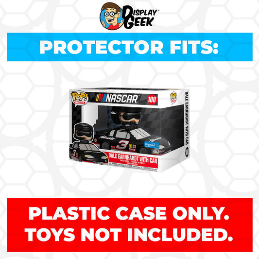 Pop Protector for Dale Earnhardt with Car #100 Funko Pop Rides