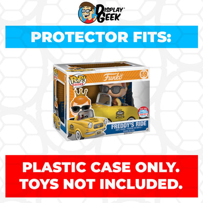 Pop Protector for Freddy's Ride Yellow Taxi NYC #59 Funko Pop Rides