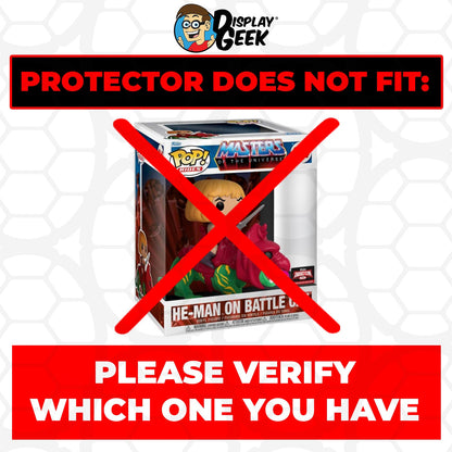 Pop Protector for He-Man on Battle Cat #84 Funko Pop Rides