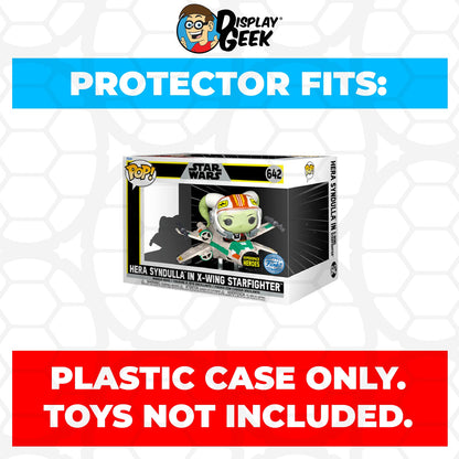 Pop Protector for Funko Pop Rides Zeb Orrelios in the Razor Crest #838 Box