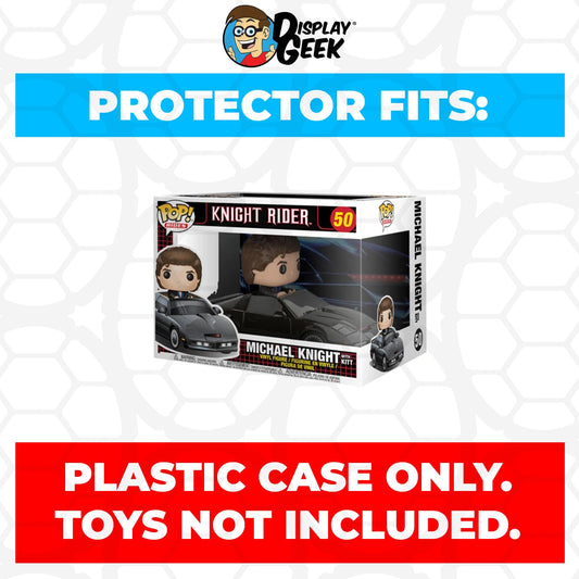 Pop Protector for Michael Knight with Kitt #50 Funko Pop Rides