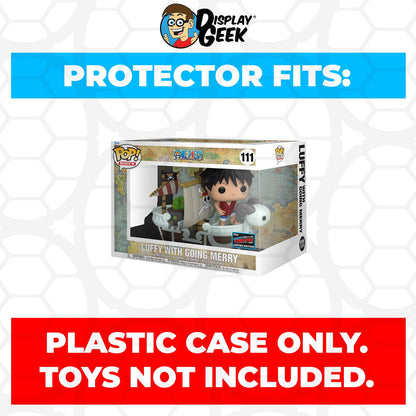 Pop Protector for Monkey D. Luffy Trains Kung Fu Dugong #1637 Funko Pop Moment