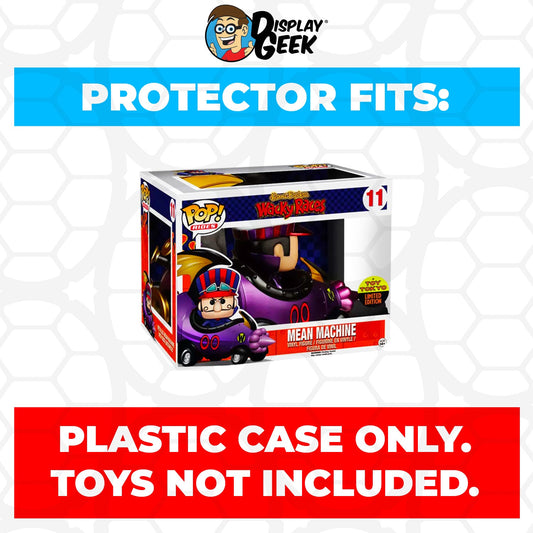 Pop Protector for Mean Machine with Dick Dastardly Metallic #11 Funko Pop Rides