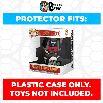 Pop Protector for Funko Pop Rides Mulan Riding Khan #76