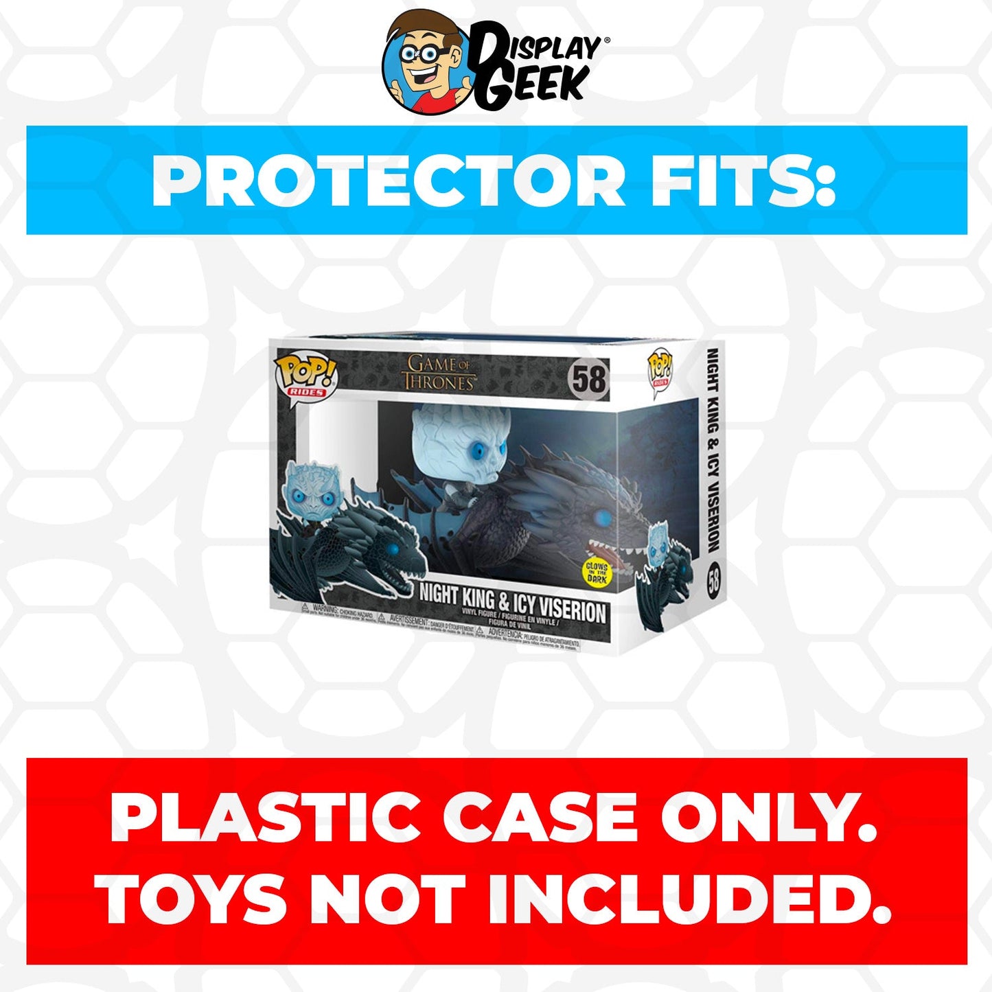 Pop Protector for Night King & Icy Viserion #58 Funko Pop Rides