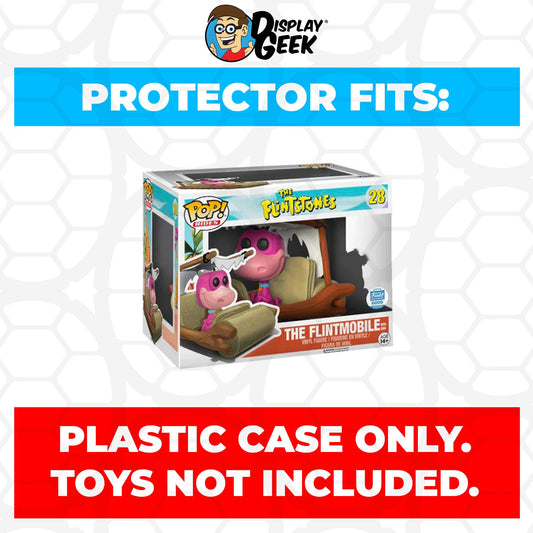 Pop Protector for The Flintmobile with Dino #28 Funko Pop Rides