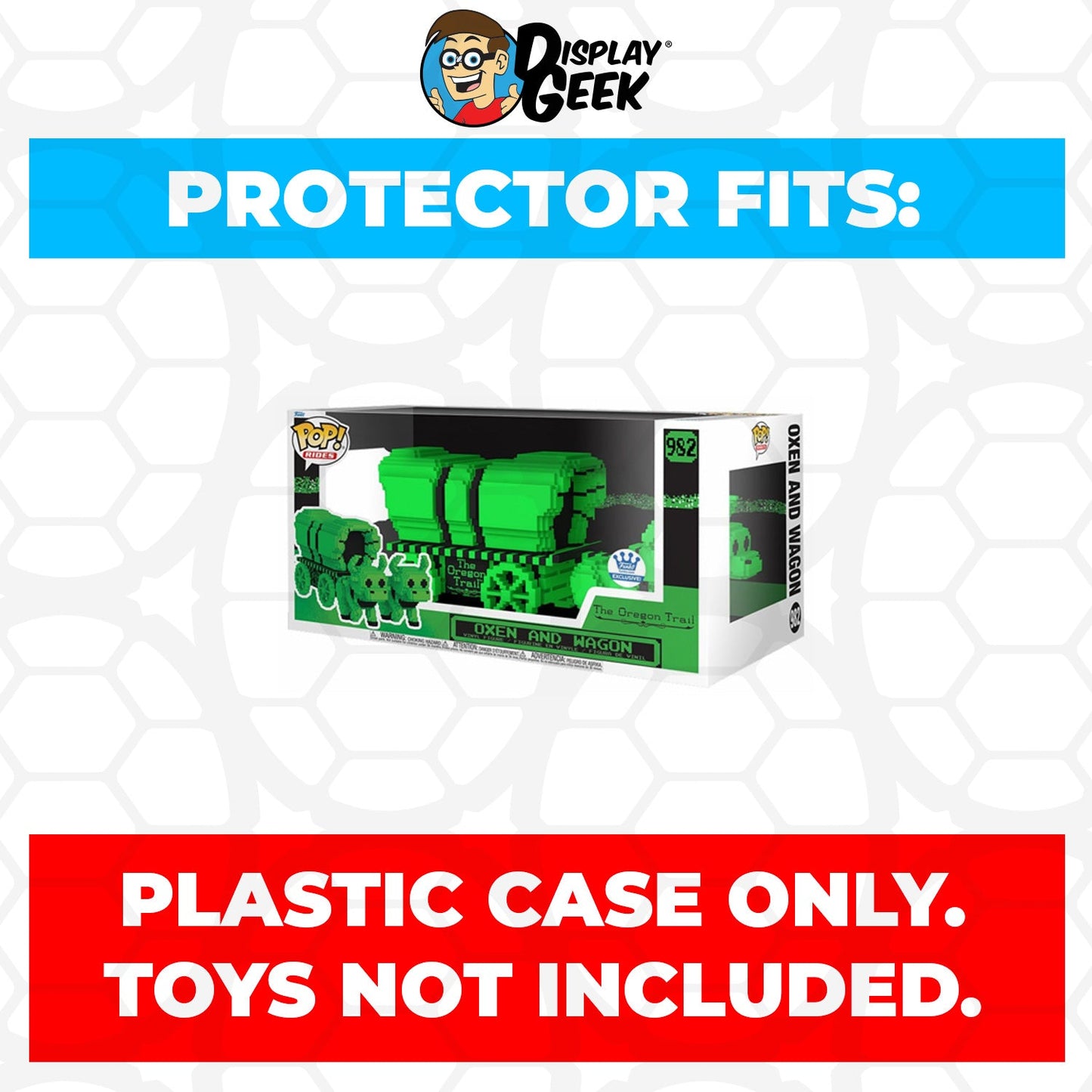 Pop Protector for The Oregon Trail Oxen and Wagon #982 Funko Pop Rides