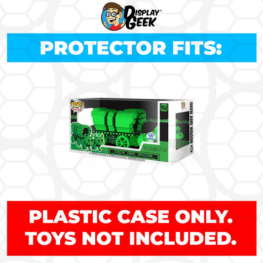 Pop Protector for The Oregon Trail Oxen and Wagon #982 Funko Pop Rides