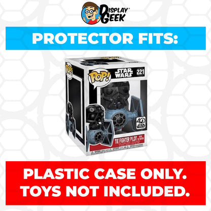 Pop Protector for Tie Fighter Pilot with Tie Fighter #221 Funko Pop Rides