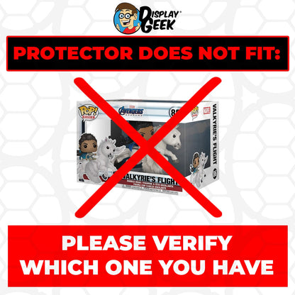 Pop Protector for Valkyrie's Flight Blacklight #86 Funko Pop Rides