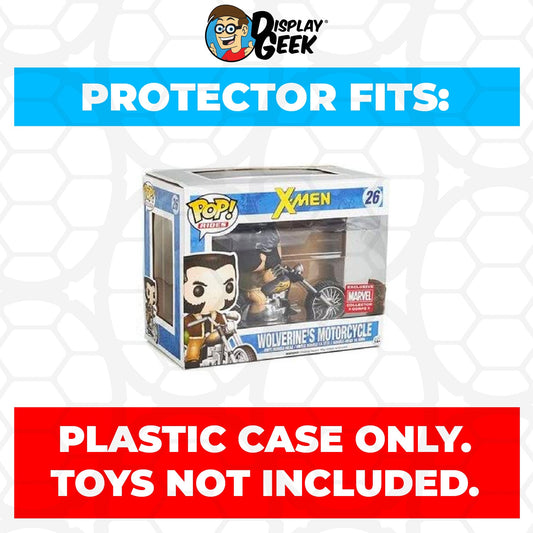 Pop Protector for Wolverine's Motorcycle #26 Funko Pop Rides