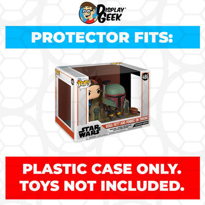 Pop Protector for Boba Fett and Fennec on Throne #486 Funko Pop TV Moments