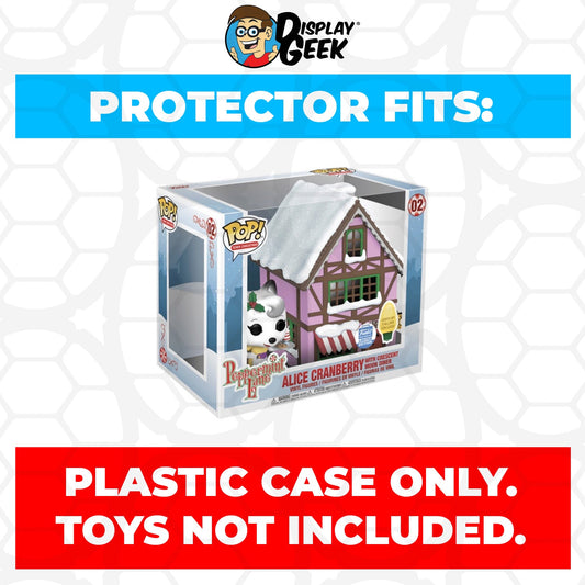 Pop Protector for Alice Cranberry with Crescent Moon Diner #02 Funko Pop Town
