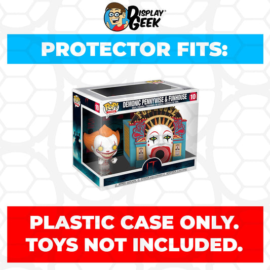 Pop Protector for Demonic Pennywise & Funhouse #10 Funko Pop Town