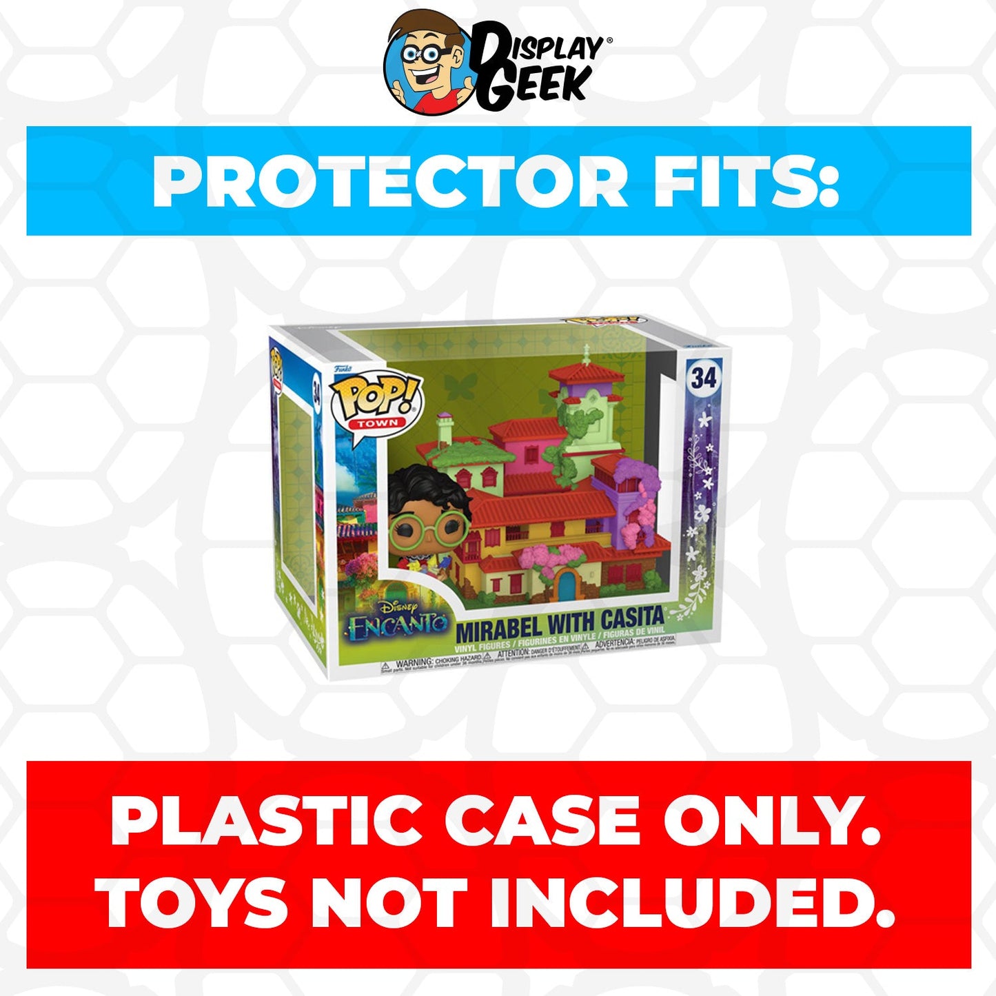 Pop Protector for Encanto Mirabel with Casita #34 Funko Pop Town