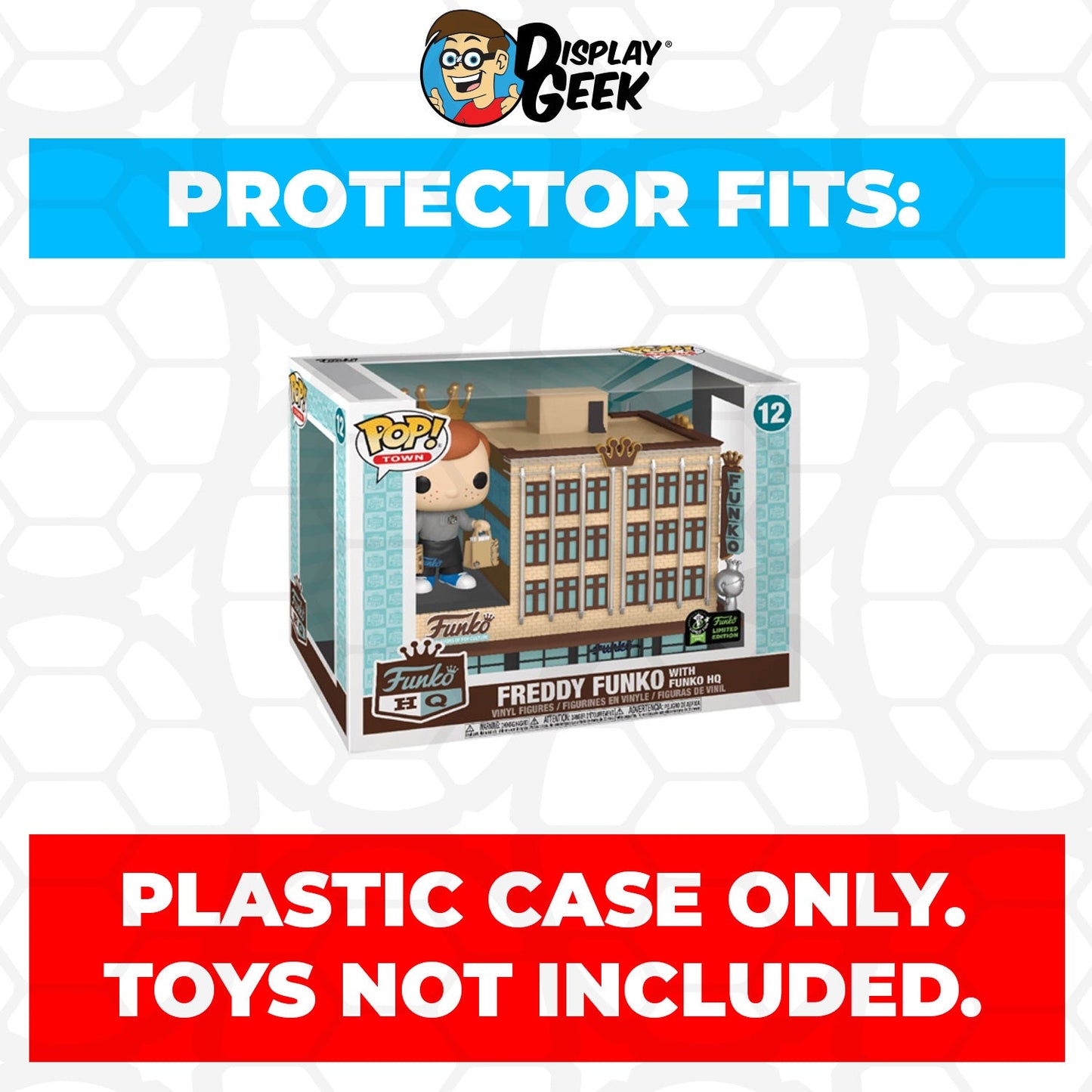 Pop Protector for Freddy Funko with Funko HQ ECCC #12 Funko Pop