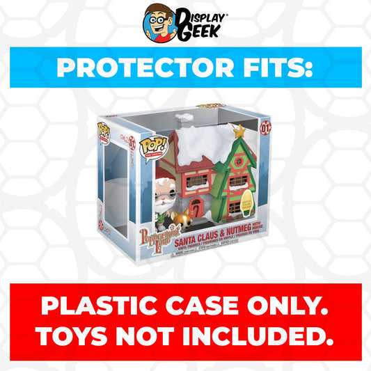 Pop Protector for Santa Claus & Nutmeg with House #01 Funko Pop Town