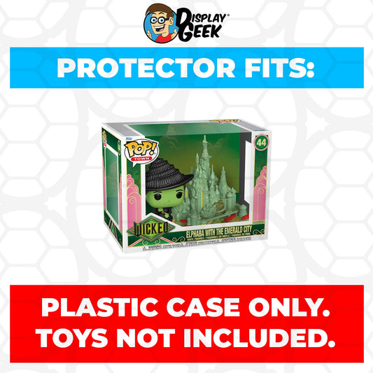 Pop Protector for Wicked Elphaba with the Emerald City #44 Funko Pop Town