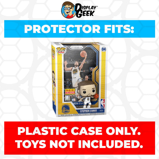 Pop Protector for Stephen Curry Golden State Warriors #04 Funko Trading Cards