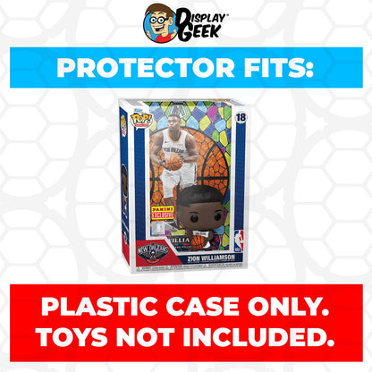 Pop Protector for Zion Williamson New Orleans Pelicans #18 Funko Trading Cards