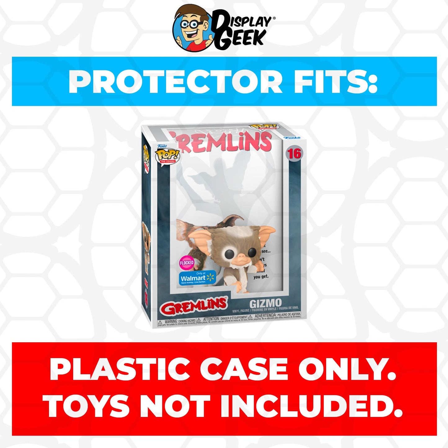Pop Protector for Gremlins Gizmo Flocked #16 Funko Pop VHS Covers