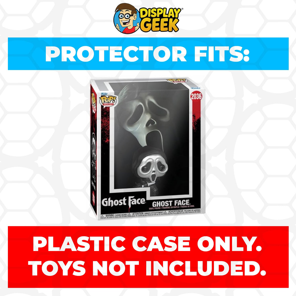Pop Protector for Funko Pop VHS Covers Ghost Face #2036