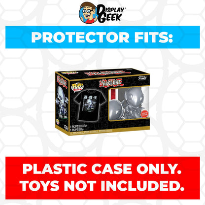 Pop Protector for Pop & Tee Blue-Eyes Toon Dragon Silver #1062 Funko Box