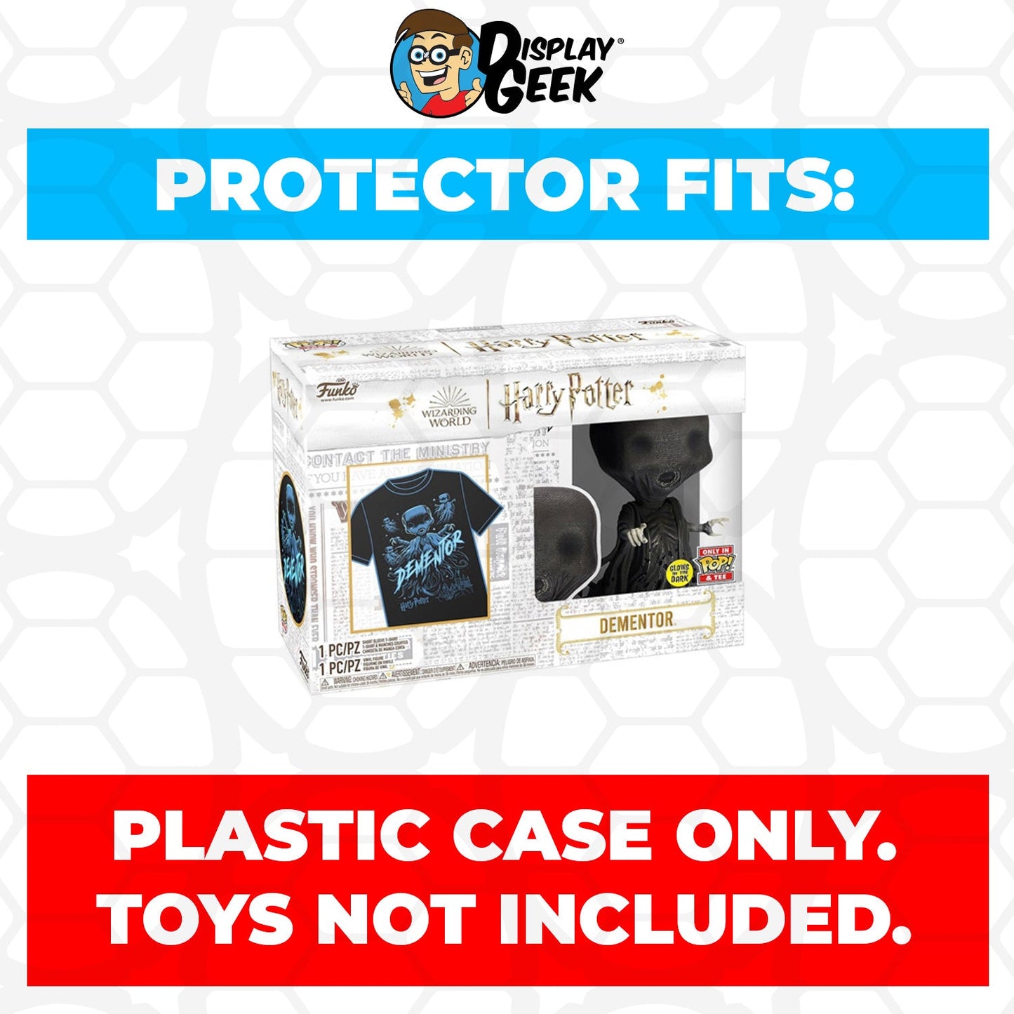 Pop Protector for Pop & Tee Dementor Glow #161 Funko Box