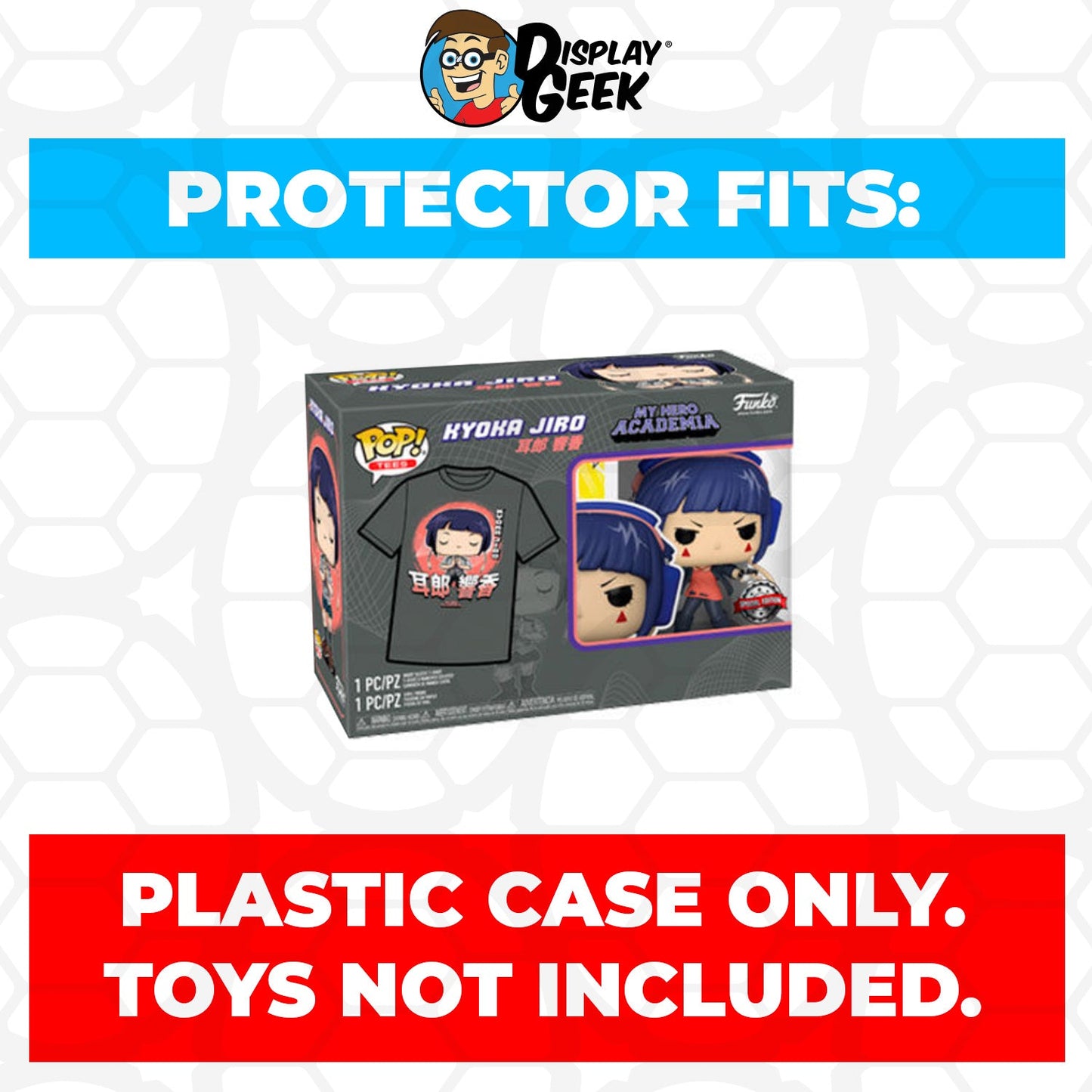 Pop Protector for Pop & Tee Kyoka Jiro with Microphone #1208 Funko Box