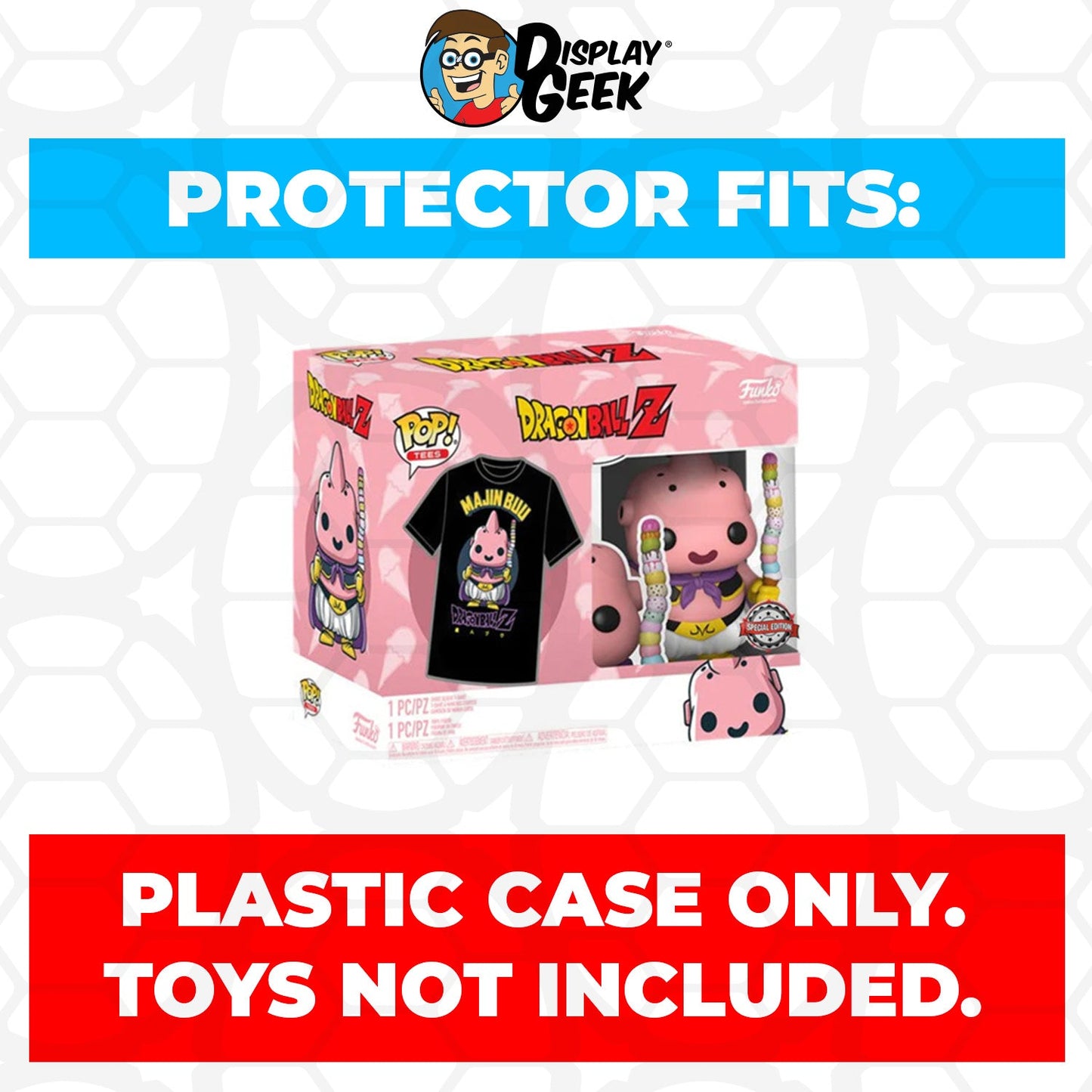 Pop Protector for Pop & Tee Majin Buu with Ice Cream #973 Funko Box