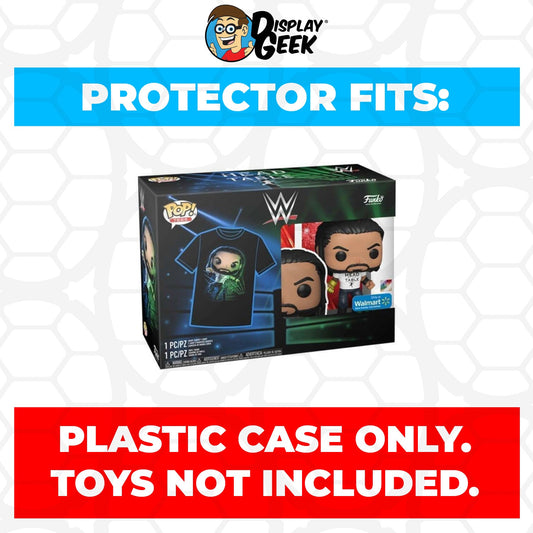 Pop Protector for Pop & Tee Roman Reigns Head of the Table #111 Funko Box