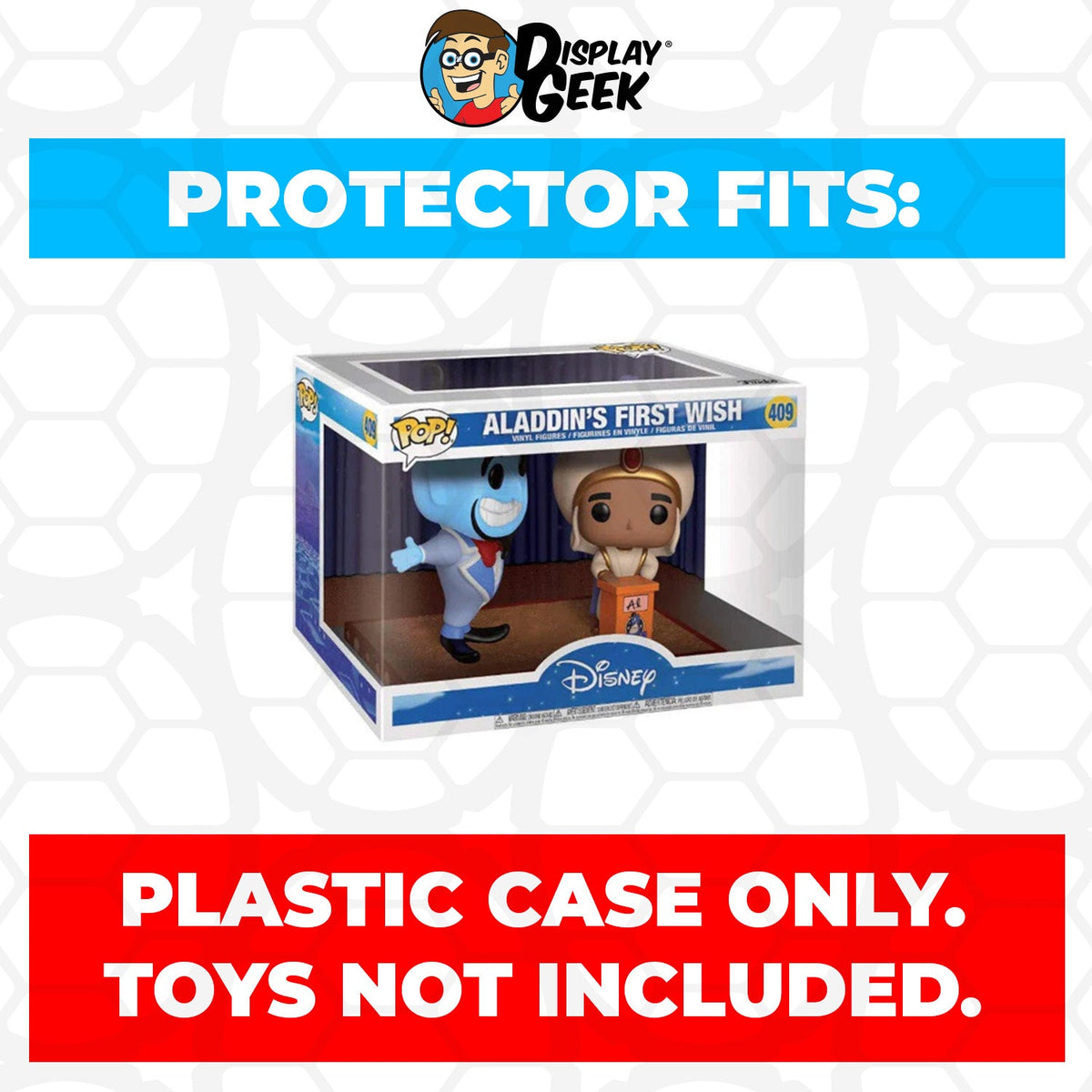Pop Protector for Funko Pop Movie Moments Jafar as the Serpent #554 Box