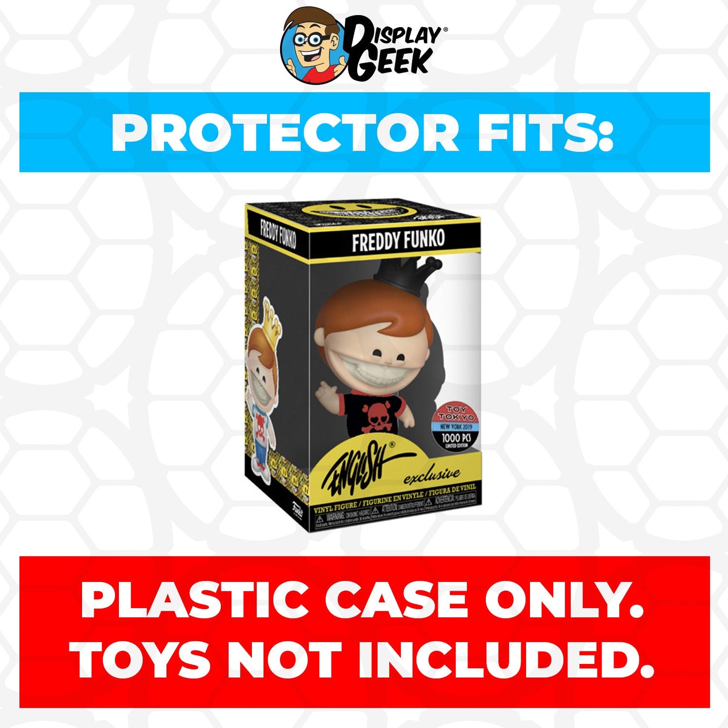 Pop Protector for Freddy Funko Ron English Black Shirt NYCC LE 1000